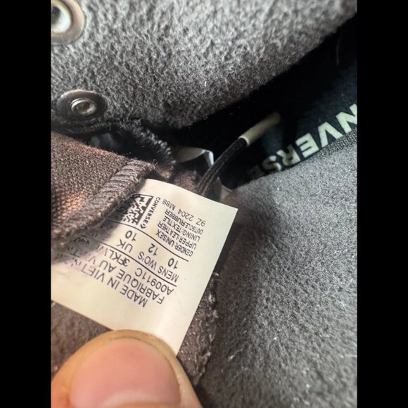 Size M10/W12 Converse Lugged 2.0 Climate Counter Unisex Black White Shoes - Picture 8 of 9